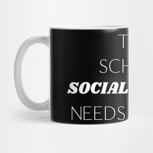 School Social Worker Appreciation Gifts Mug